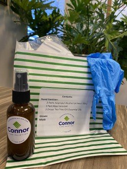 Connor Painting - COVID care pack