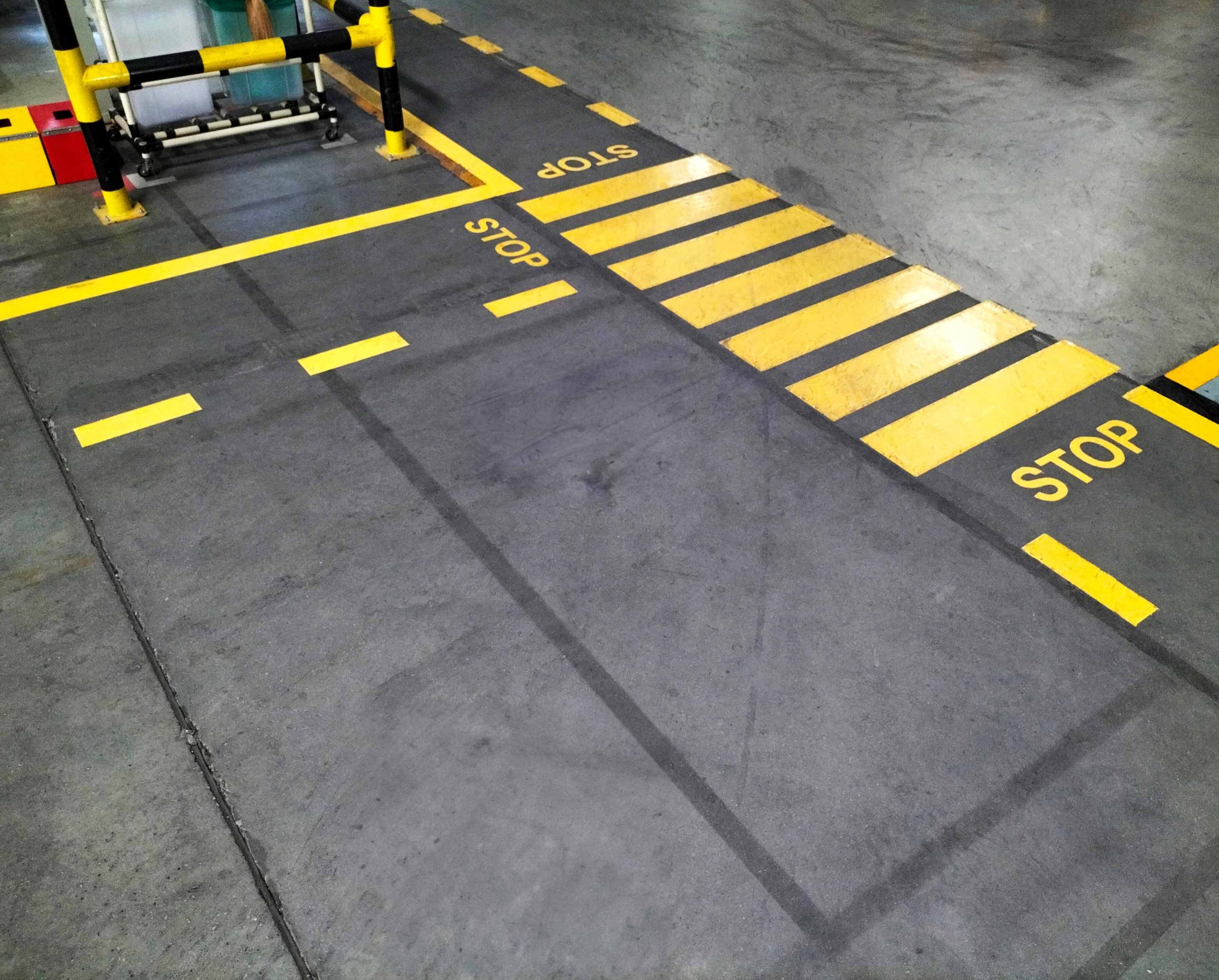Floor Marking and Line Striping